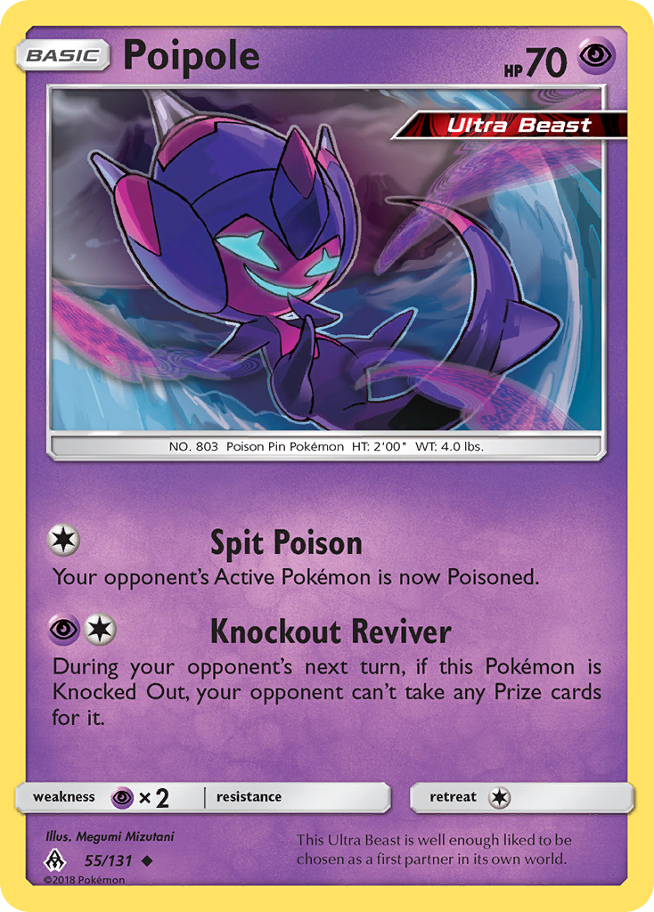 Poipole - Forbidden Light SET-55