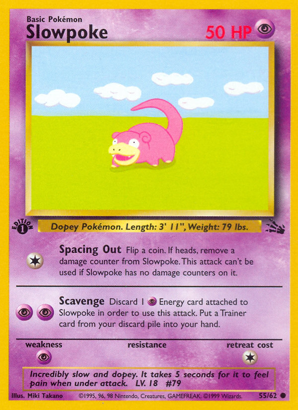Slowpoke - Fossil SET-55