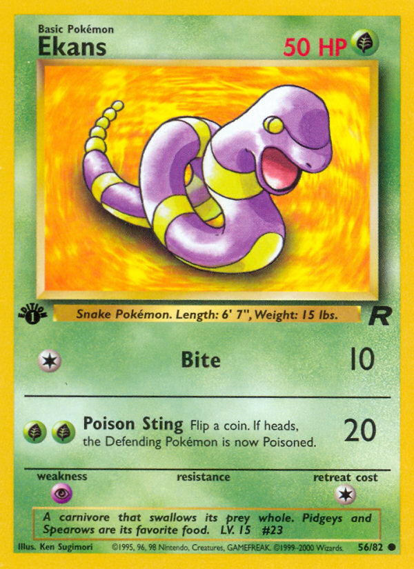 Ekans - Team Rocket SET-56