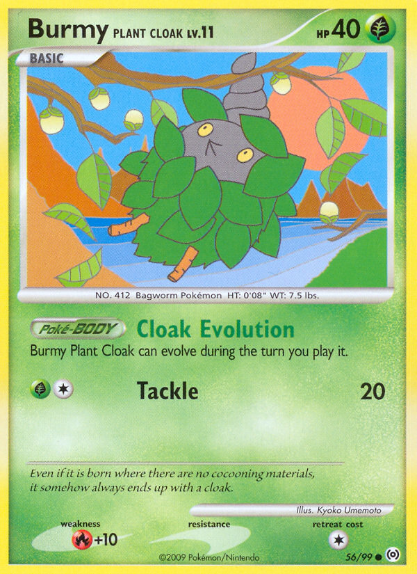 Burmy Plant Cloak - Arceus SET-56