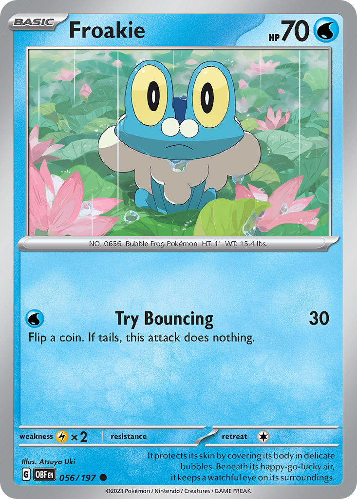 Froakie - Obsidian Flames SET-56