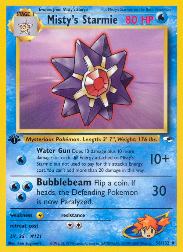 Misty's Starmie - Gym Heroes SET-56