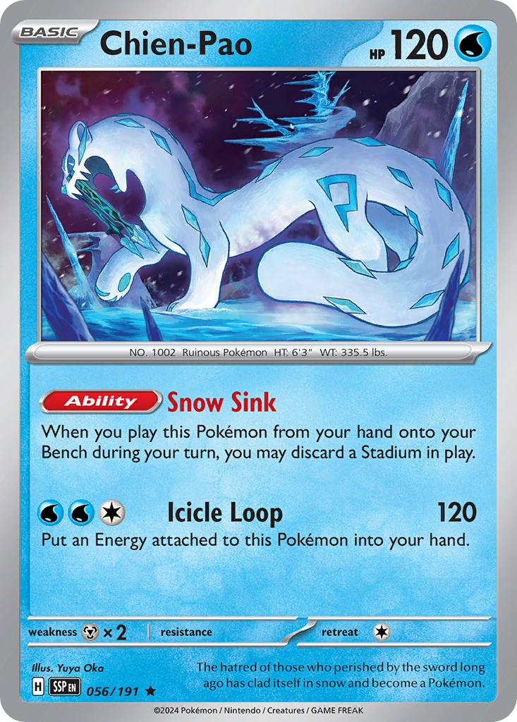 Chien-Pao - Surging Sparks SET-56