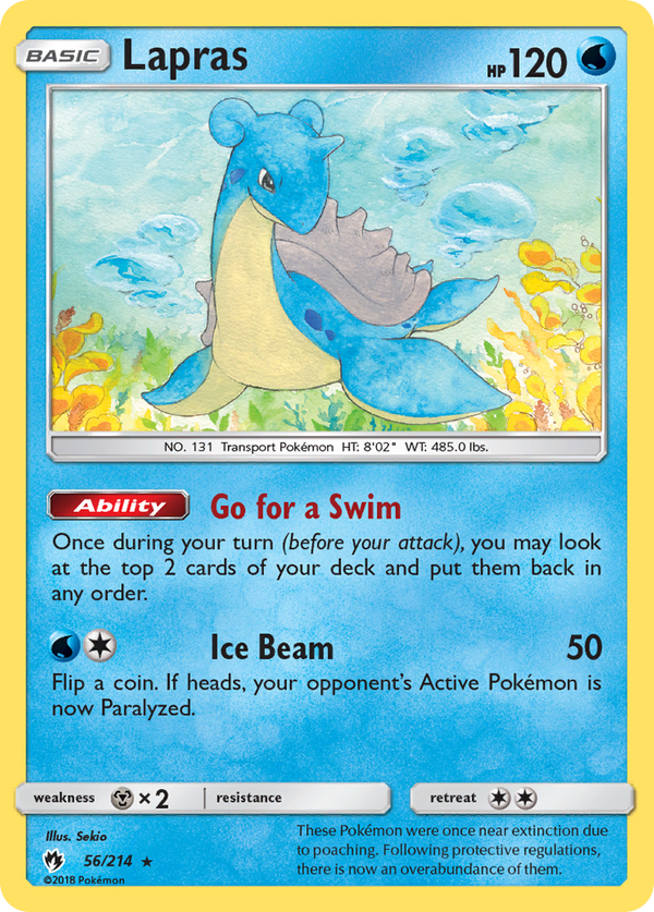 Lapras - Lost Thunder SET-56