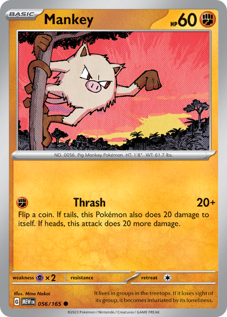 Mankey - 151 SET-56