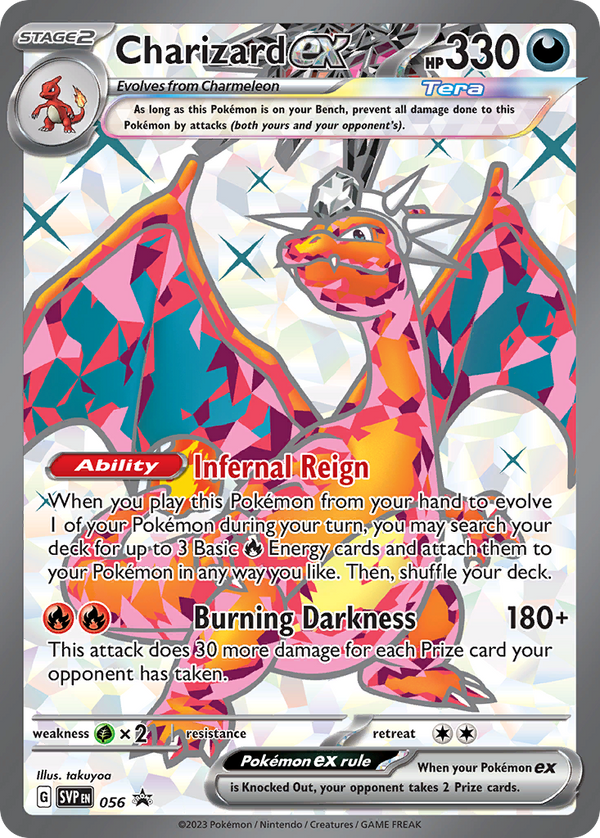 Charizard EX - Scarlet & Violet Black Star Promos SET-56
