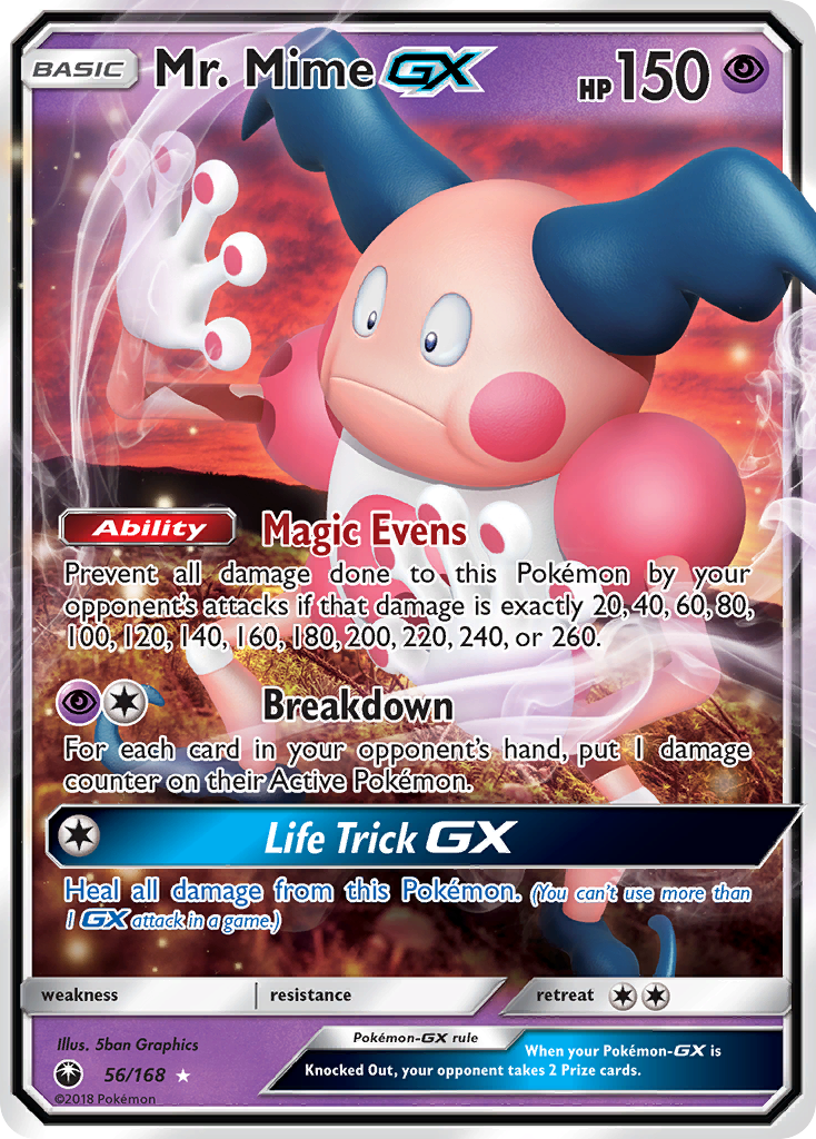 Mr. Mime-GX - Celestial Storm SET-56