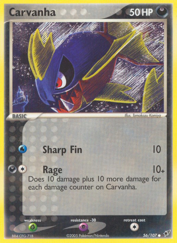 Carvanha - Deoxys SET-56