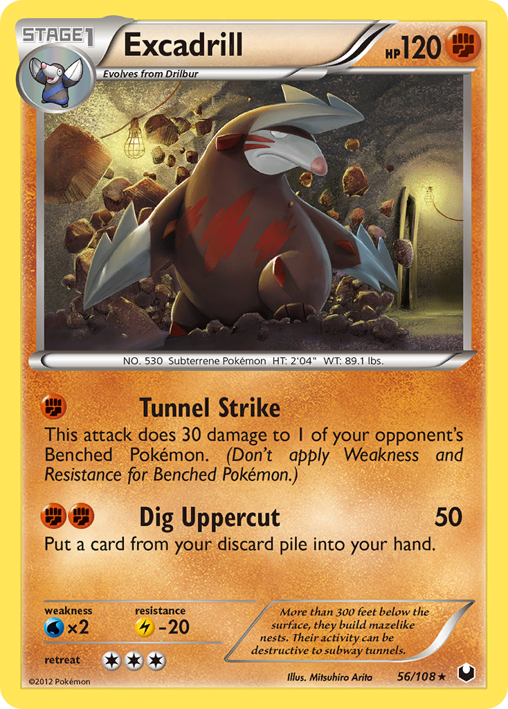 Excadrill - Dark Explorers SET-56