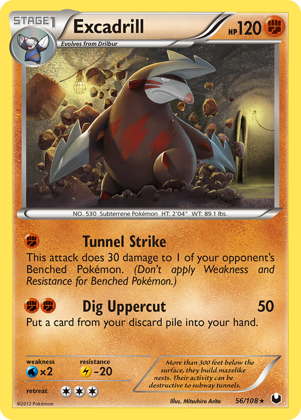 Excadrill - Dark Explorers SET-56