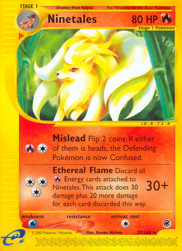 Ninetales - Expedition Base Set SET-57