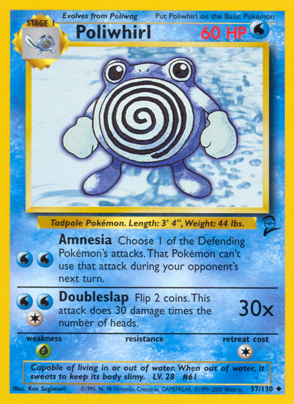 Poliwhirl - Base SET 2-57