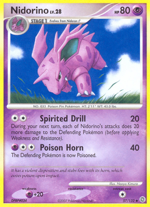 Nidorino - Secret Wonders SET-57