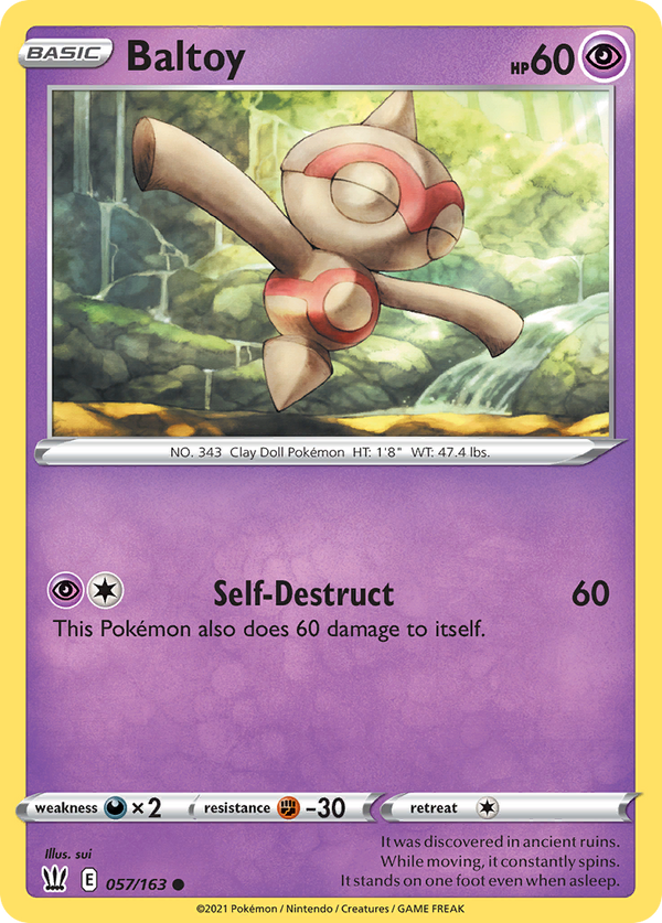 Baltoy - Battle Styles SET-57