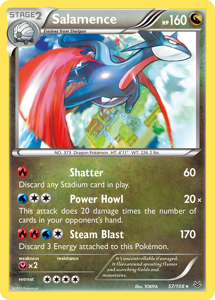 Salamence - Roaring Skies SET-57