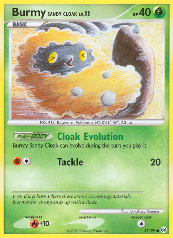Burmy Sandy Cloak - Arceus SET-57