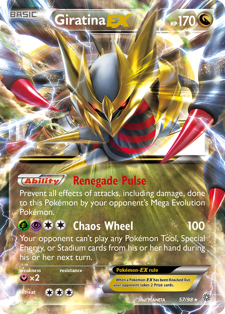 Giratina-EX - Ancient Origins SET-57