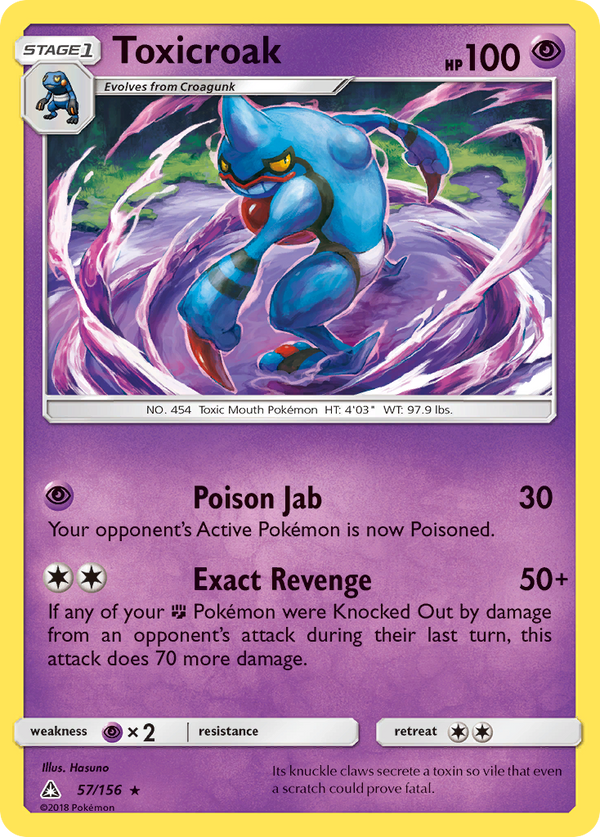 Toxicroak - Ultra Prism SET-57