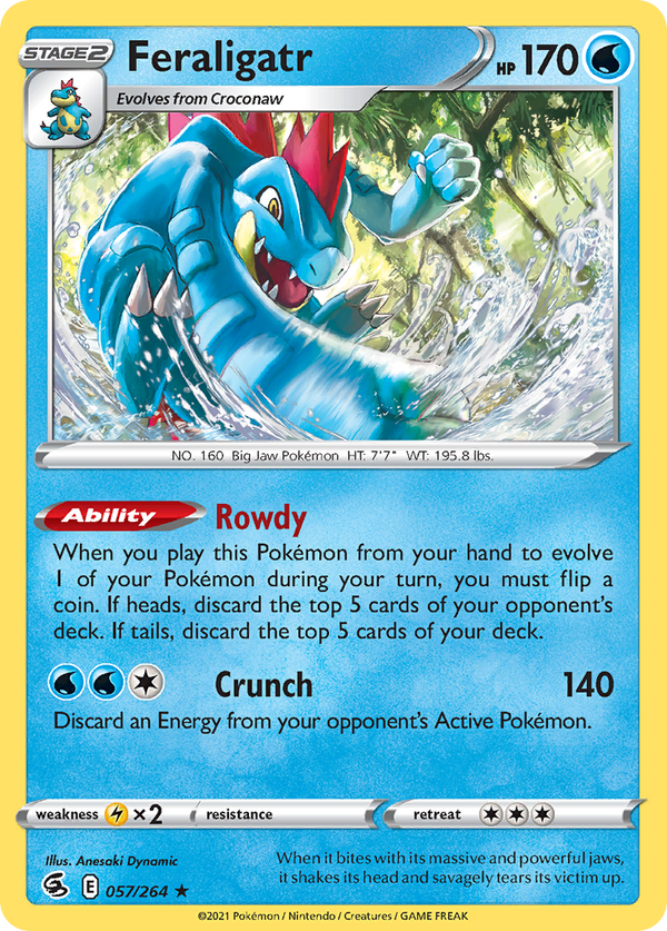 Feraligatr - Fusion Strike SET-57