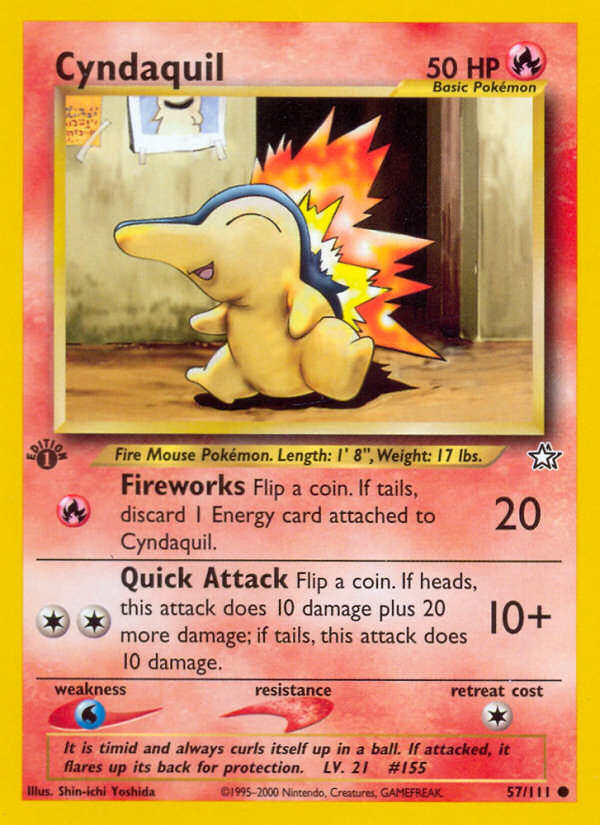 Cyndaquil - Neo Genesis SET-57