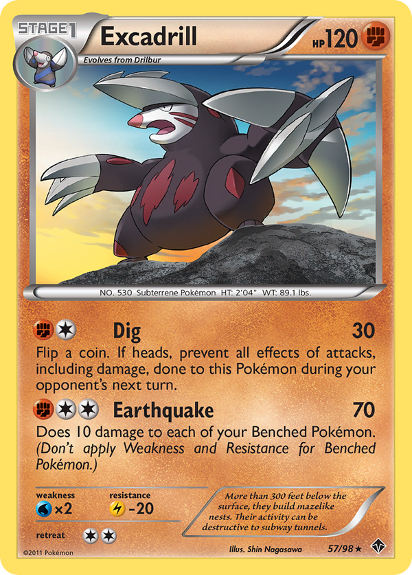 Excadrill - Emerging Powers SET-57