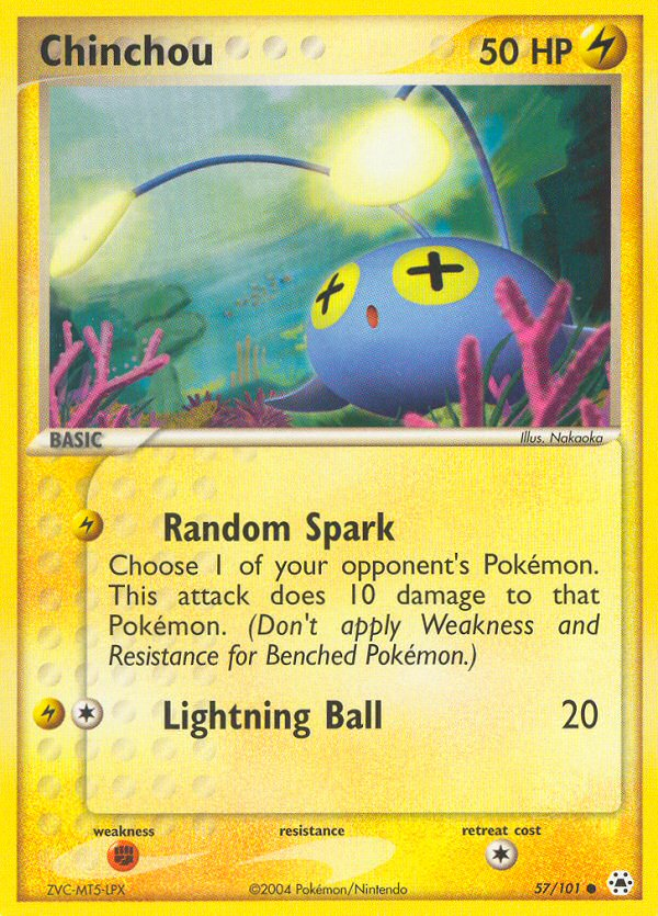 Chinchou - Hidden Legends SET-57