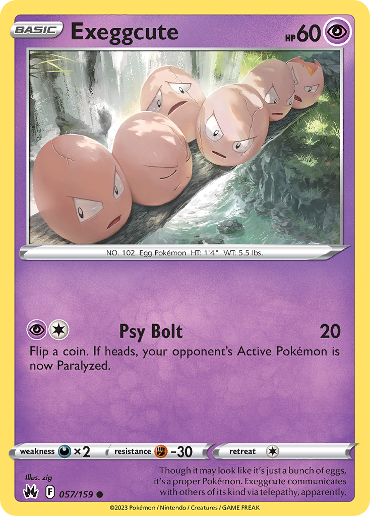 Exeggcute - Crown Zenith SET-57