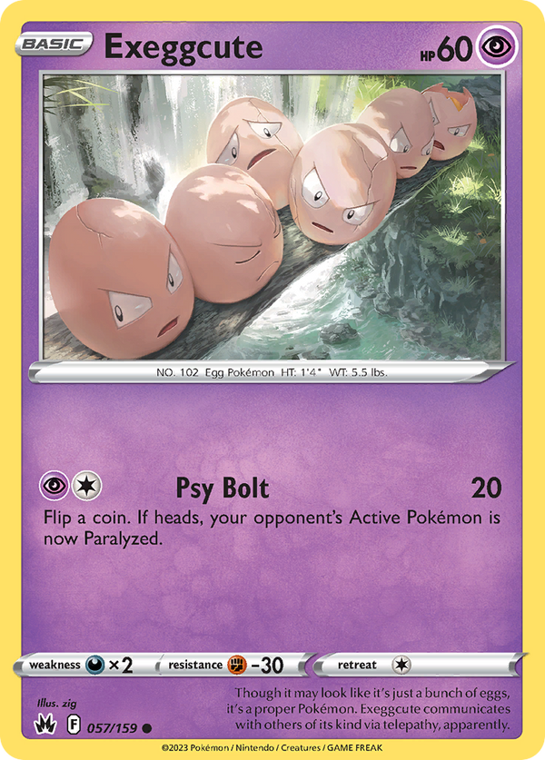 Exeggcute - Crown Zenith SET-57