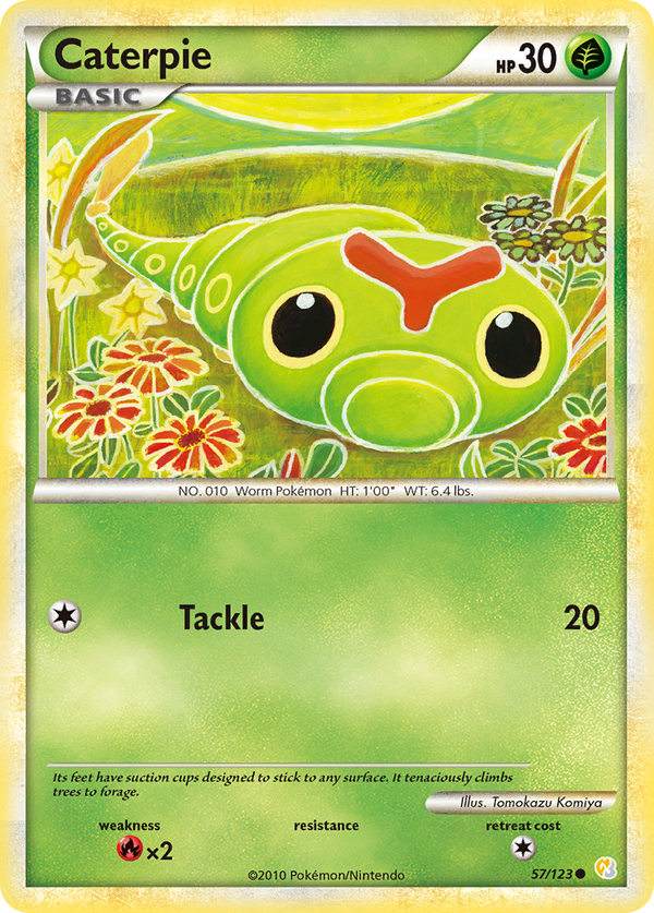 Caterpie - HeartGold & SoulSilver SET-57