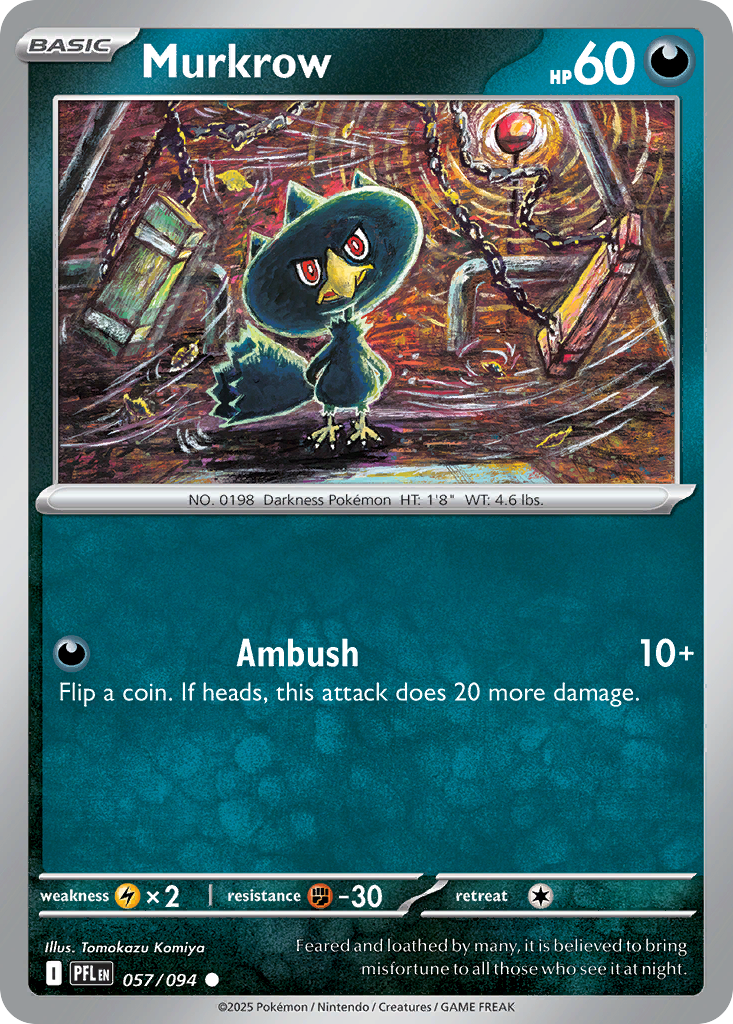Murkrow - Phantasmal Flames SET-57