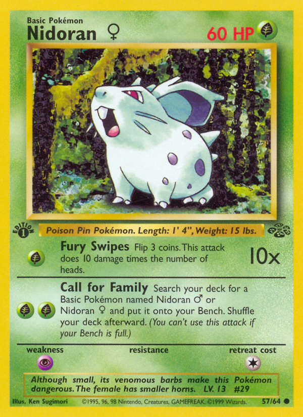Nidoran ? - Jungle SET-57