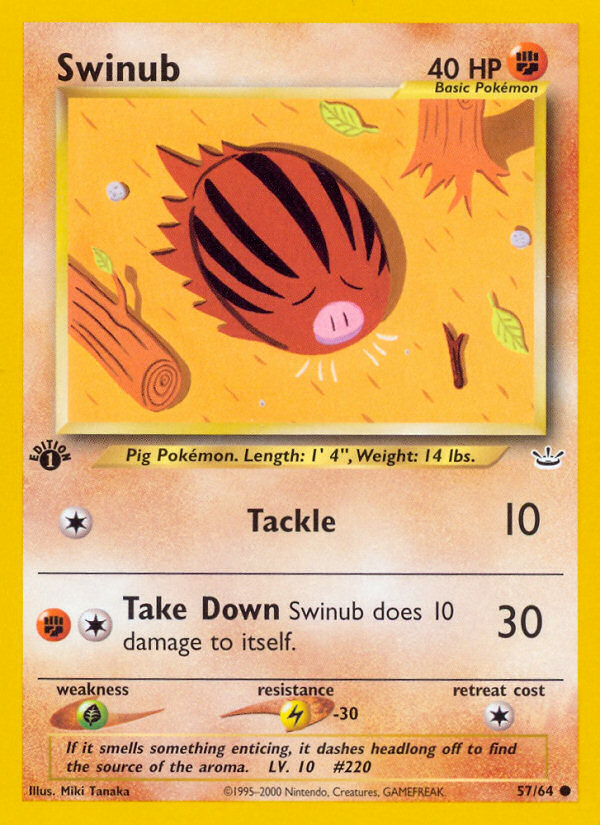 Swinub - Neo Revelation SET-57