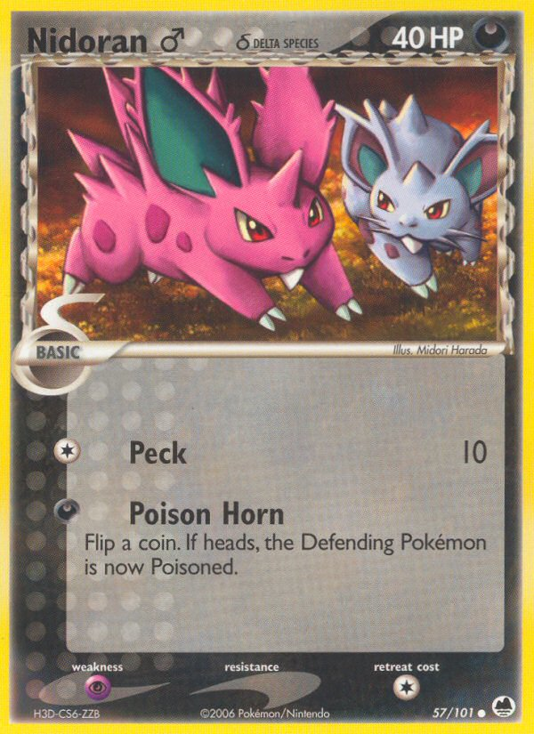 Nidoran ?? - Dragon Frontiers SET-57