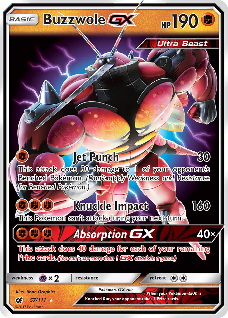 Buzzwole-GX - Crimson Invasion SET-57