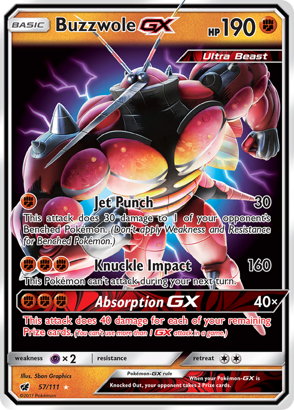Buzzwole-GX - Crimson Invasion SET-57