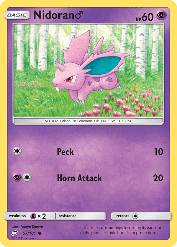 Nidoran ? - Team Up SET-57