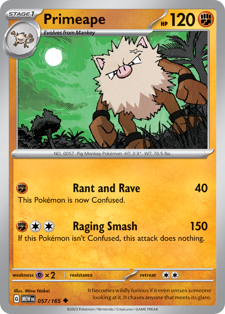 Primeape - 151 SET-57