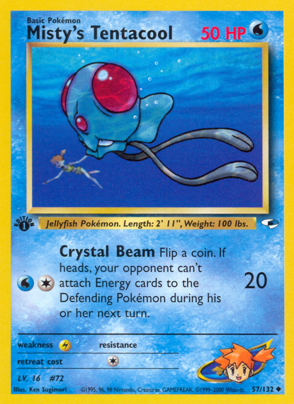 Misty's Tentacool - Gym Heroes SET-57