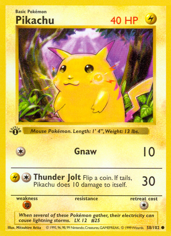 Pikachu - Base SET-58