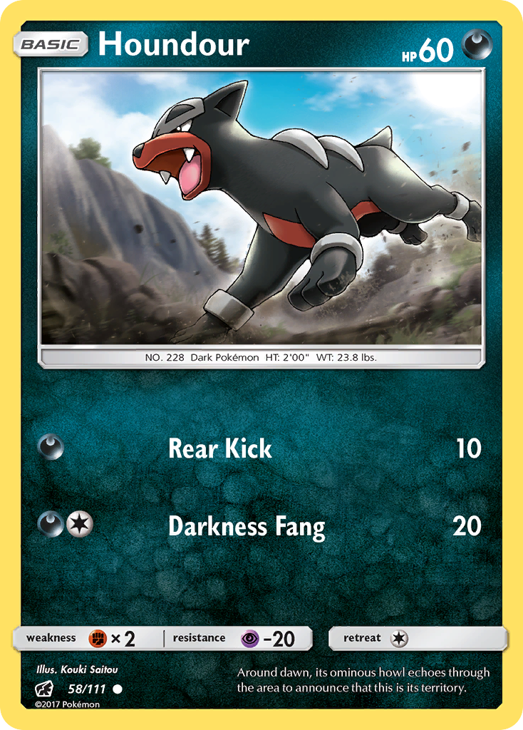 Houndour - Crimson Invasion SET-58