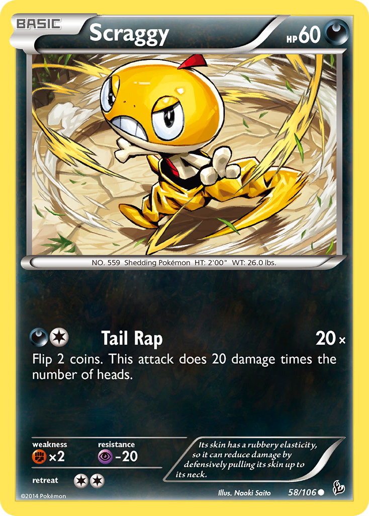 Scraggy - Flashfire SET-58