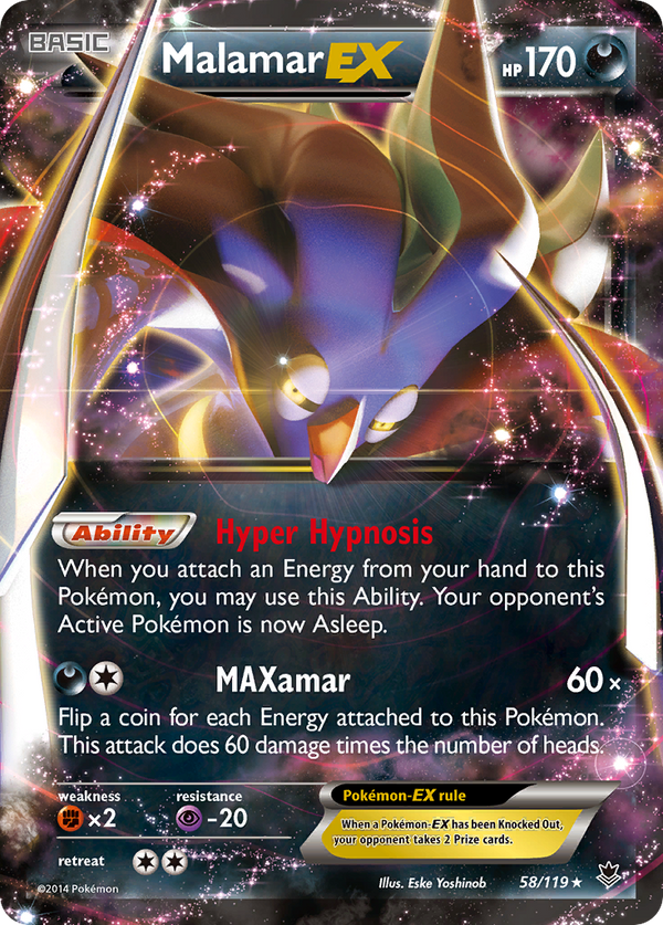 Malamar-EX - Phantom Forces SET-58