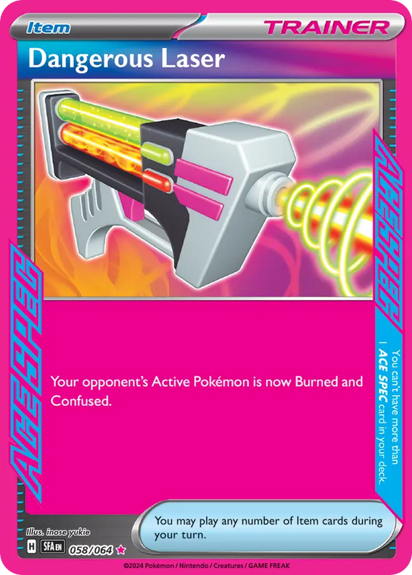 Dangerous Laser - Shrouded Fable SET-58