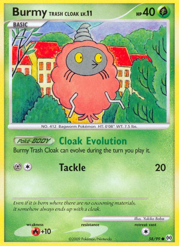 Burmy Trash Cloak - Arceus SET-58