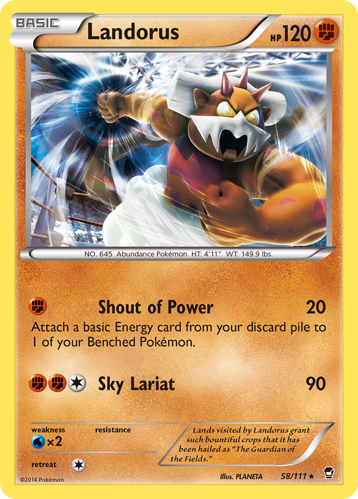 Landorus - Furious Fists SET-58