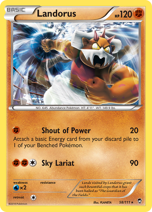Landorus - Furious Fists SET-58