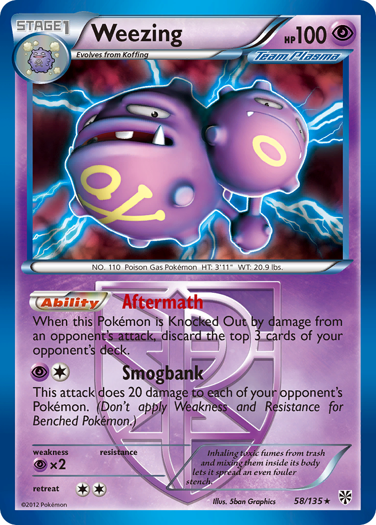 Weezing - Plasma Storm SET-58