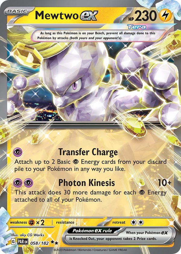 Mewtwo EX - Paradox Rift SET-58