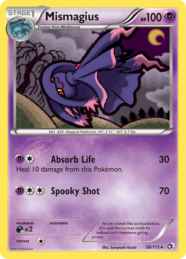 Mismagius - Legendary Treasures SET-58