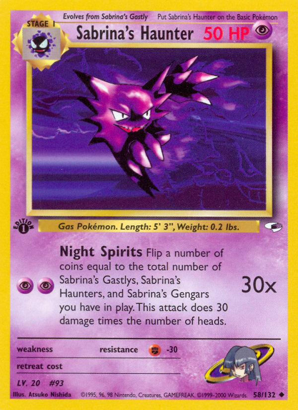 Sabrina's Haunter - Gym Heroes SET-58